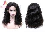 XS Virgin Human Lace Front Wigs Loose Curly Unprocessed Virgin Human Hair