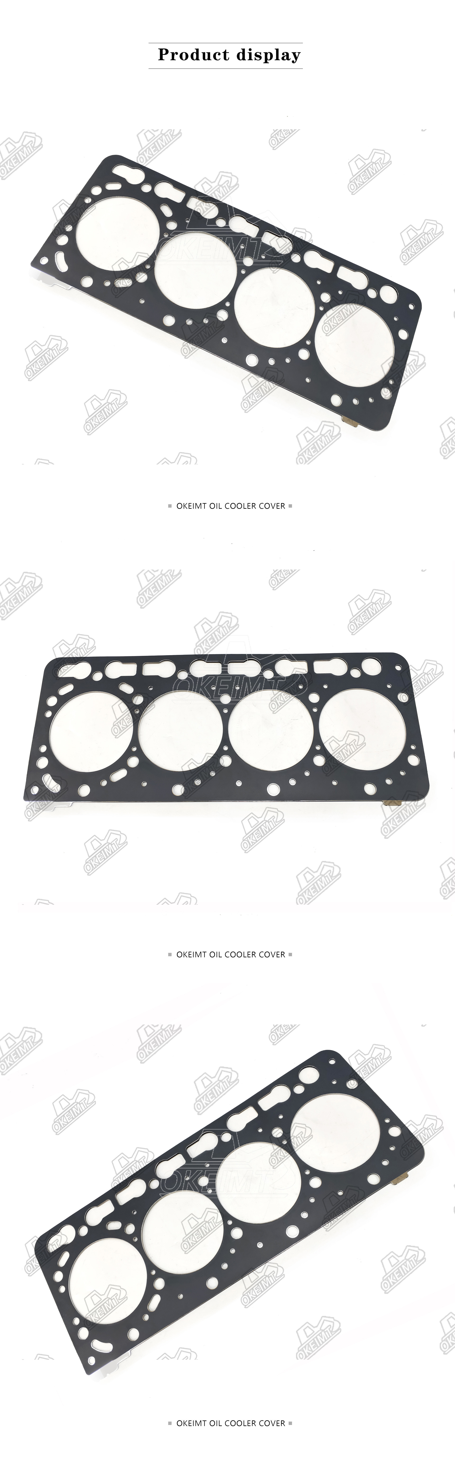 Kubota V3600 V3800 Iron Cylinder Head Gasket 1G514-03310