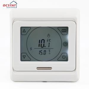 Wholesale Weekly Programmable Touch Screen Temperature Digital Room Thermostat 230VAC from china suppliers