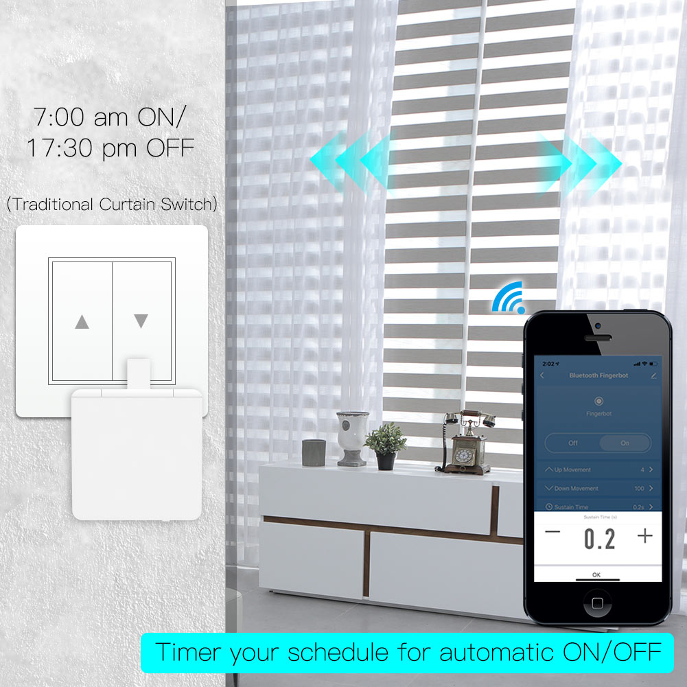 Tuya Switchbot Fingerbot LED Light Spare Parts With Alexa Google Home