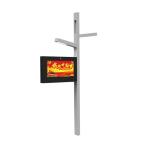 Urhealth streetlight attached 43 inch digital lcd display for advertising