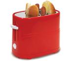 Bread Centering Electric Pop Up Toaster 2 Slice Stainless Steel