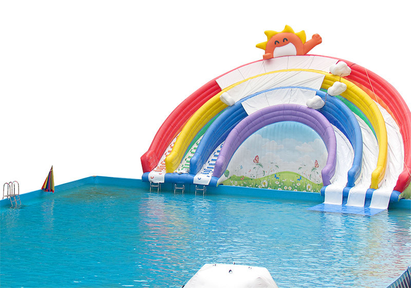 Children's playground equipment inflatable castle environmental Dolphin world