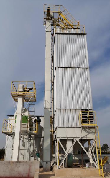 Durability Safety Tower Grain Dryer With Corrosion-Resistant Stainless Steel
