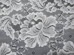 Custom Digital Nylon Embroidery Lace Fabric Flower Design For Dressmaking