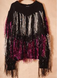 Wholesale Ladies Cool Sweaters Casual And Fashion One Color As Picture Tassel Sweater from china suppliers