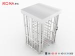 Pedestrian Access Control Full Height Turnstile For Military Bases Governmental