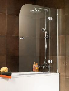 Wholesale Tempered Frameless Shower Enclosure Glass 1400x800 Mm High Polished Edges from china suppliers