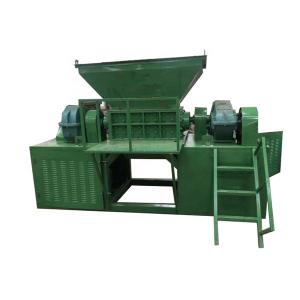 Wholesale 0.4t/H 30kw Double Shaft Shredder Machine Shred Plastic,Metal,Tire from china suppliers