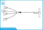 Industrial HVAC Hanging Kit Air Duct Tail Suspension System 2 / 5mm Cable