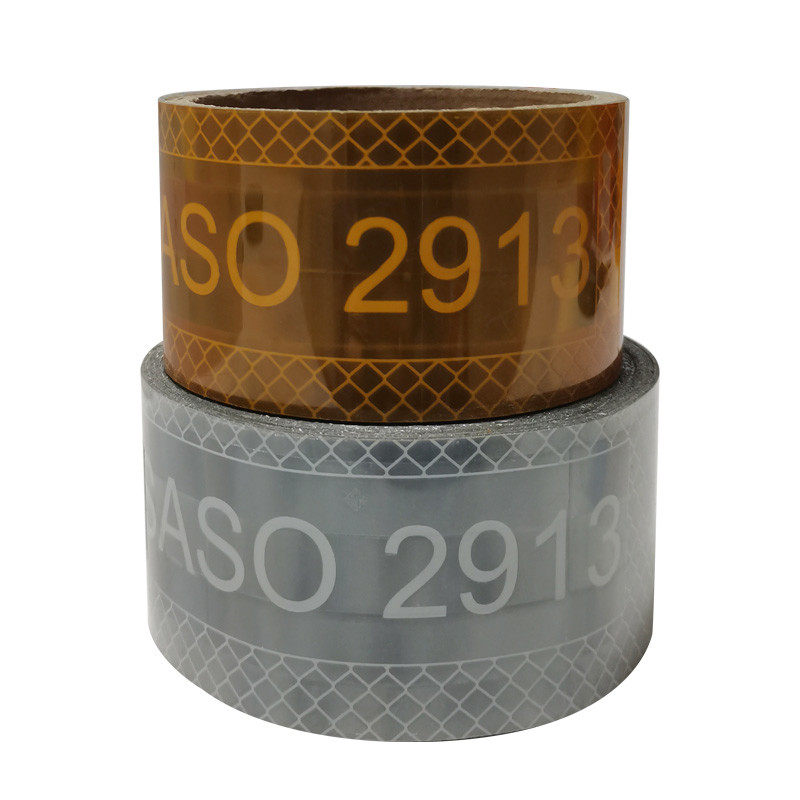 Metalized Radium SASO 2913 Reflective Tape Stickers Custom for Warning