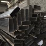 0.8mm-5.0mm Thickness Inox Flat Tube 100mmx50mm Large Size Stainless Steel