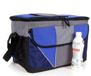 Wholesale Disposable Blue Cooler Insulated picnic bag Lunch Bags OEM / ODM For Men from china suppliers