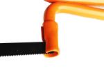 Junior Hacksaw Compact Mini Hacksaw 6" Powder Coated Finishing Non Slip And Anti