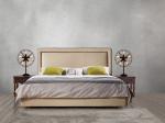 2017 new design of Leather / Fabric American style Bedroon furniture Upholstered