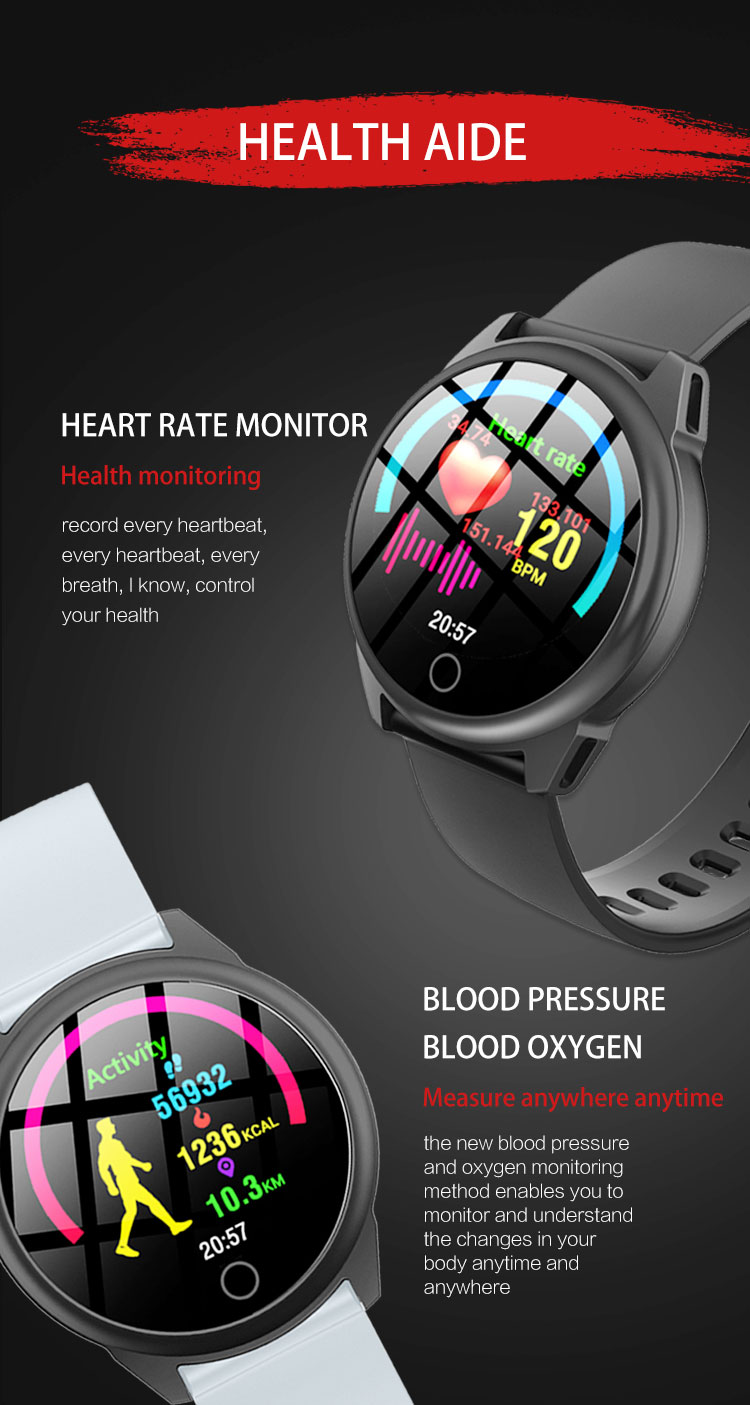 Sports Watch H23s Body Temperature T1 Function Waterproof Watch Smart Bracelet