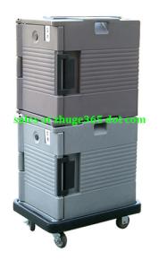 Wholesale Premium Grey 90Litre Front Loading Insulated Food Pan Container from china suppliers