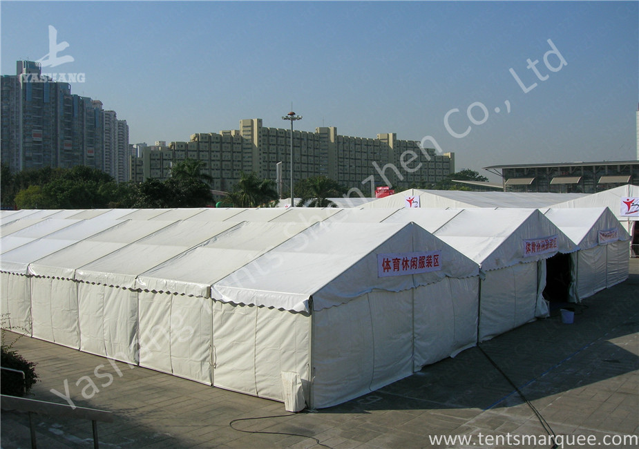 Professional White Commercial Event Marquee Hire 100 km / h Wind Load
