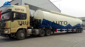 Wholesale Carbon Steel Cement Tanker Trailer Big Loading Tanker Body Strong Strength from china suppliers