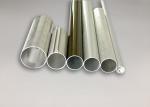 High Intensity Aluminium Tube Profiles Bright Silver Anodized Weather Resistance