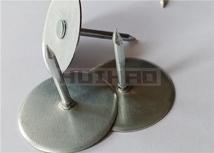 3.4mm Galvanized Steel Stud Welding Insulation Pins With Cup Head