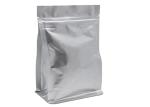 Stand Up Flat Bottom Aluminum Foil Packaging Bags Waterproof Tea / Coffee