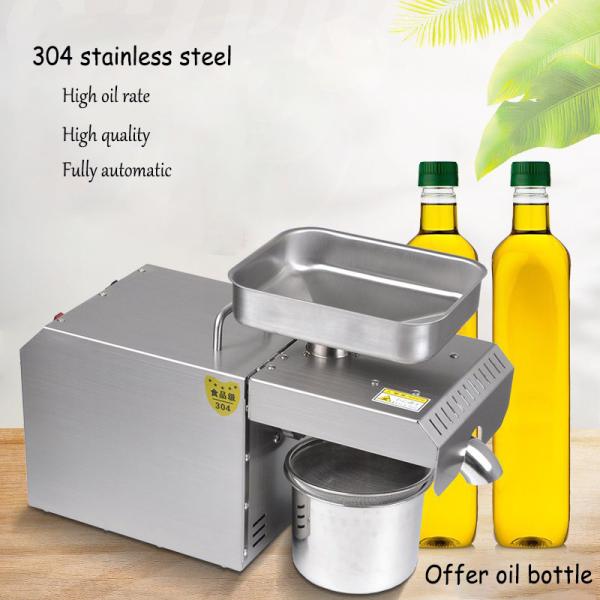 Cold Press Coconut Oil Machine With Motor Small Scale Coconut Oil Manufacturing