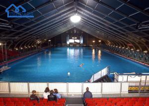Wholesale OEM Outdoor Curve Tents Large Event Tents For Swimming Pool Coastal Marquees from china suppliers