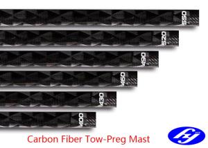 Wholesale Anti Corrosion Tow Preg Sailing Boat Carbon Fiber Mast from china suppliers