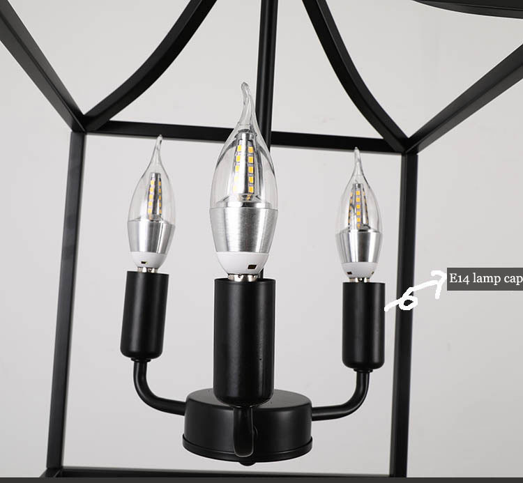American Chandelier Retro Industrial Style Farmhouse Chandelier(WH-CI-155)