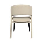 High End Modern Leather Dining Room Chair Gold Plated Stainless Steel Luxury