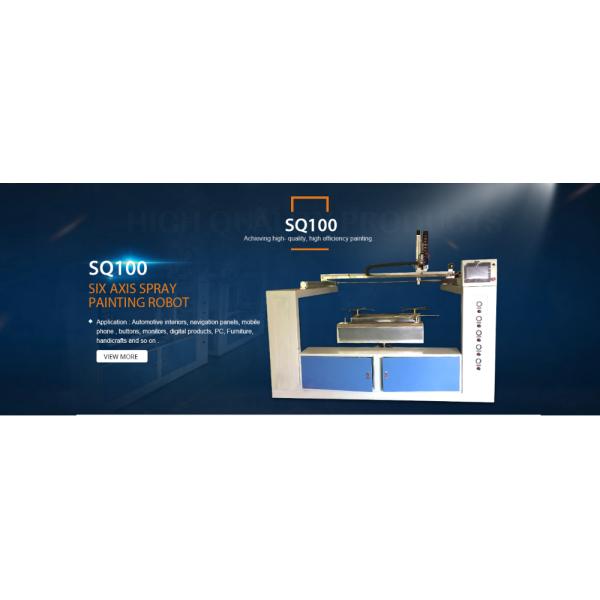 Japan THK Rail Full Automatic Spray Coating Machine five axis