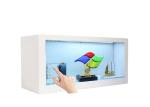 75 Inch Transparent LCD Showcase Jewelry Museum Exhibition 3D Hologram Pyramid