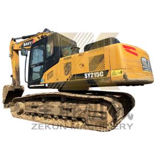 Wholesale Low Hour Sany SY215C Excavator with 1.1m³ Bucket Capacity from china suppliers