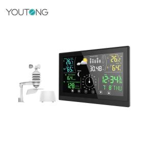 Wholesale ABS LCD Household Wifi Indoor Outdoor Thermometer Hygrometer 5 In 1 from china suppliers