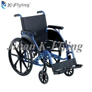 Wholesale Walking Assist Height Adjustable Lightweight Wheelchair Foldable Disabled Elderly from china suppliers
