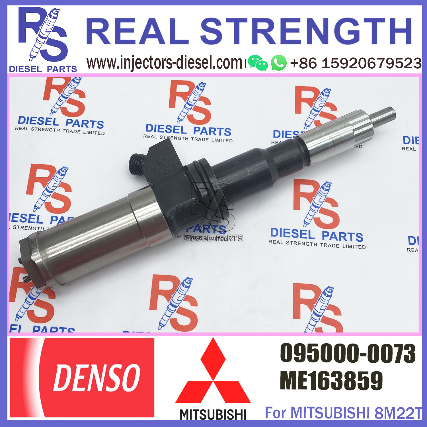 095000-0073 Diesel Common Rail Fuel Injector 095000-0073 For MITSUBISHI 8M22T ME163859