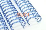 2:1 Pitch Inner Diameter 16MM-44MM Blue Spiral Coil Binding Supplies