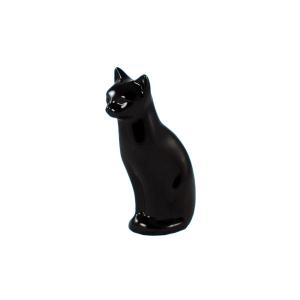 Wholesale Black Color Cat Shaped Urn , Unique Cat Urns Metal Brass Material American Style from china suppliers