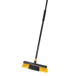 Wholesale Outdoor Patio 38.5x13x4.5cm Heavy Duty Push Broom Soft Sweeping Brush from china suppliers