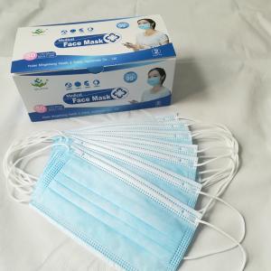 Wholesale Child / Adult Sterile 3 Ply Disposable Face Mask With Low Breathing Resistance from china suppliers