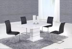 MDF High Gloss Spray Paint 46kgs Modern Dining Table