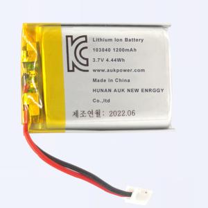 Wholesale Universal 103040 Battery Rechargeable Lithium Ion Polymer Battery 3.7v 1200mah from china suppliers