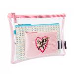 3 Piece Multifunction L25*H17.5CM PU Cosmetic Bag