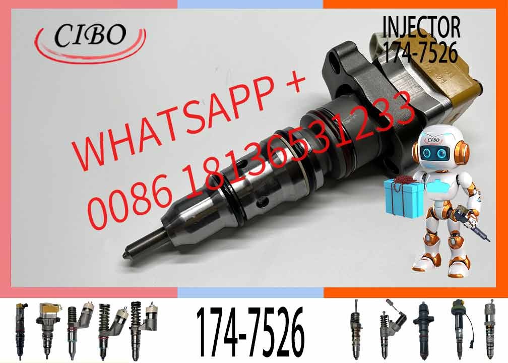 Excavator Injector 20R-0758 20R0758 232-1175 2321175 174-7526 1747526 159-0835 for 3126 Engine Parts Diesel Nozzle Assem