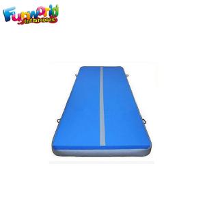 Wholesale Drop Stitch 12 m White Air Floor Gymnastics Mat For Birthday Party from china suppliers