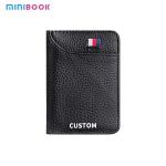 Men's RFID Bifold Leather Credit Card Holder Wallet Money Clip with Minimalist