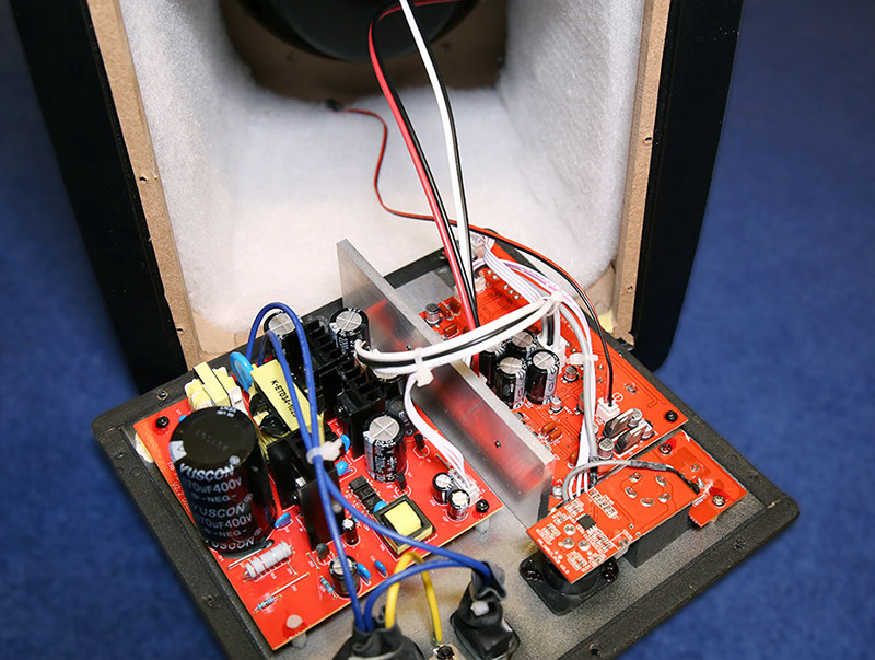 5.25 Inch Active Near Fielf Studio Monitor Loudspeakers Powerful Home Music System