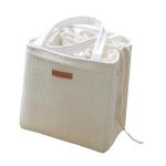 Outdoor H24Cm Waxed Canvas Insulated Lunch Cooler Bags