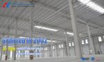 Q355 Galvanized Prefabricated Commercial Large Clear Span Portal Light Steel